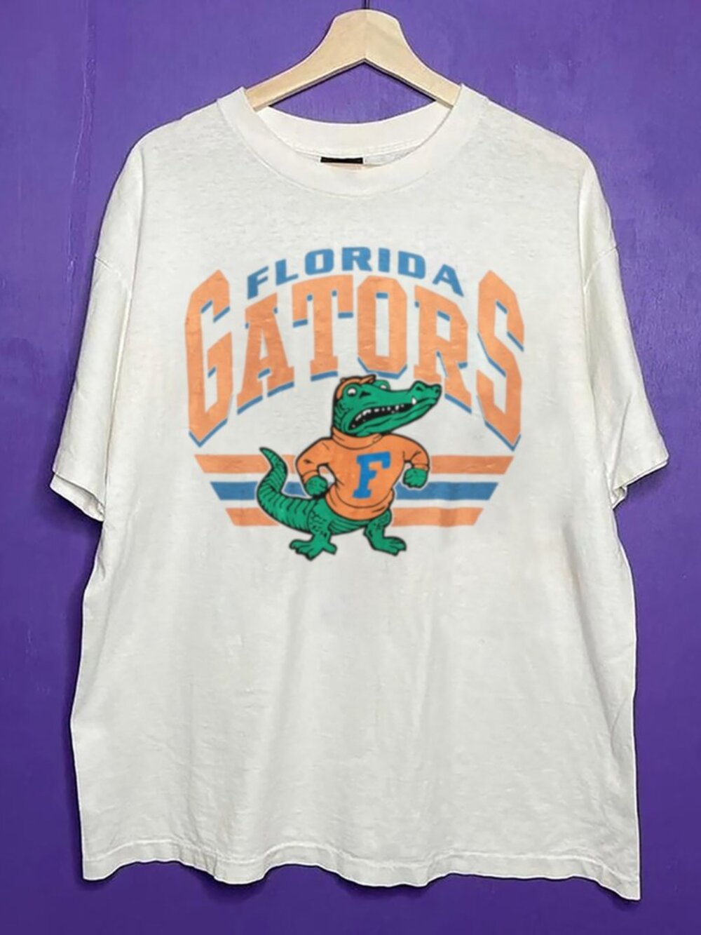 Vintage University of Florida Gators Football Shirt, Retro Gators Logo Shirt Tee
